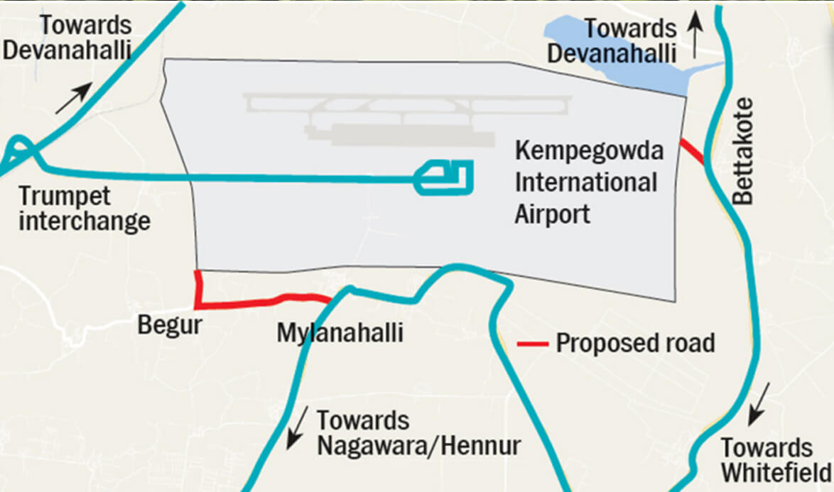 Residents of Whitefield and Hoskote Get a New Road to Kempegowda International Airport